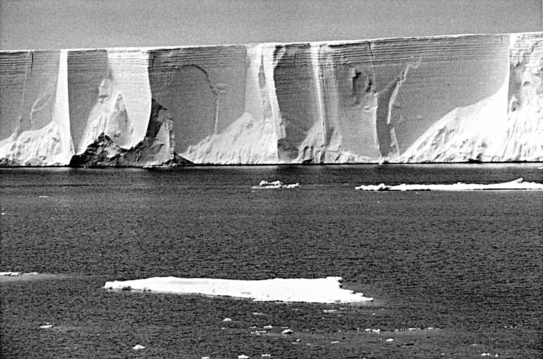 Declassified Antartica Satellite Images